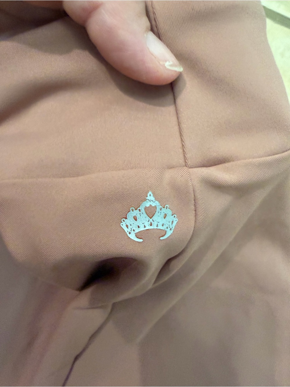 Mariia Dancewear ME2113 Dusty Rose Pull-On Ballet Wrap Skirt/Mini Youth Medium - Picture 6 of 6